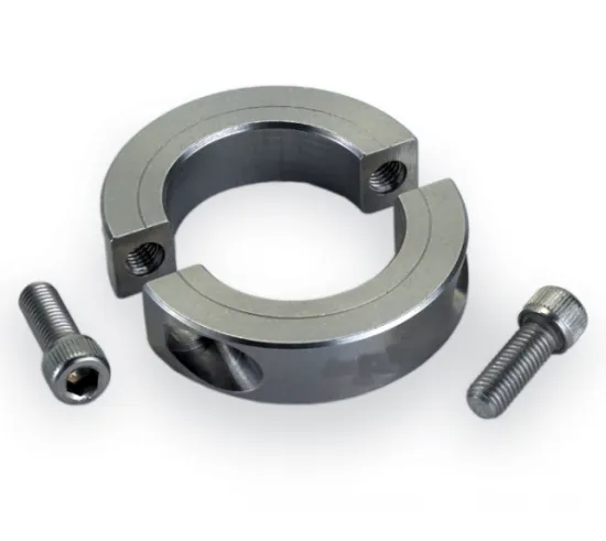 Customerized 2 pcs clamping Shaft Collar