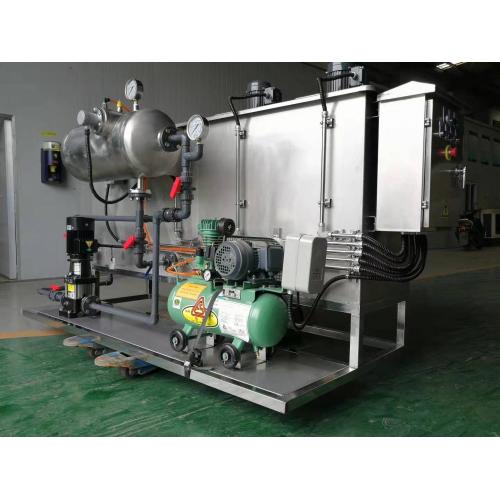 High efficiency stacking sludge dehydrator