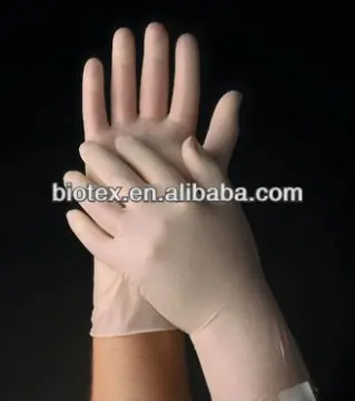 290MM 100% Latex Premium Surgical Gloves Powder and Powder-Free