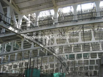 portal frame light steel thin-walled structures space frame steel structure prefab steel structures manufacture for shoping mall