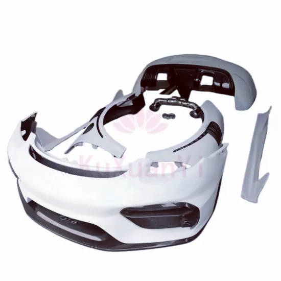 Semi Carbon Fiber Style Body Kit for Porsche 981 Cayman Boxster