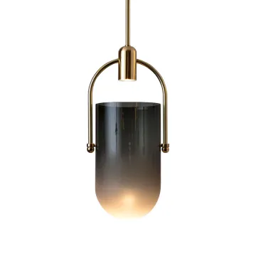 INSHINE Industrial Drop Glass Pendent Lights