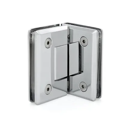 shower door came off hinge leak