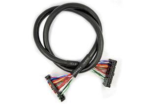 Dual Row IDC Cable Assembly Multi Core Flat Ribbon Cable Fo