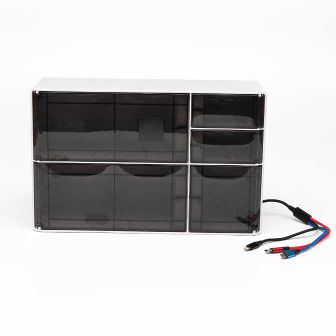 Lattice Cabinet Vending Machine Assembly