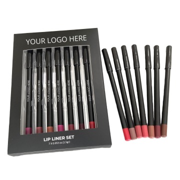Wholesale Custom Logo Waterproof Lip Liner Pencil Set - Best Selling Long Lasting Lip Liner Creamy Lipliner