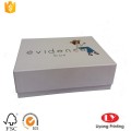 Custom clothes garment cardboard packaging Paper box