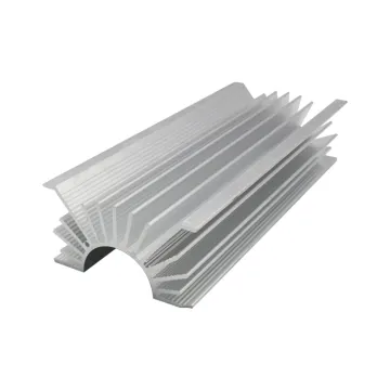 Semi-circular radiator for industry