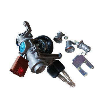JINBEI Ignition Switch with Lock Cylinder and Non-Folding Key Assembly with JINBEI Logo for A7 A9