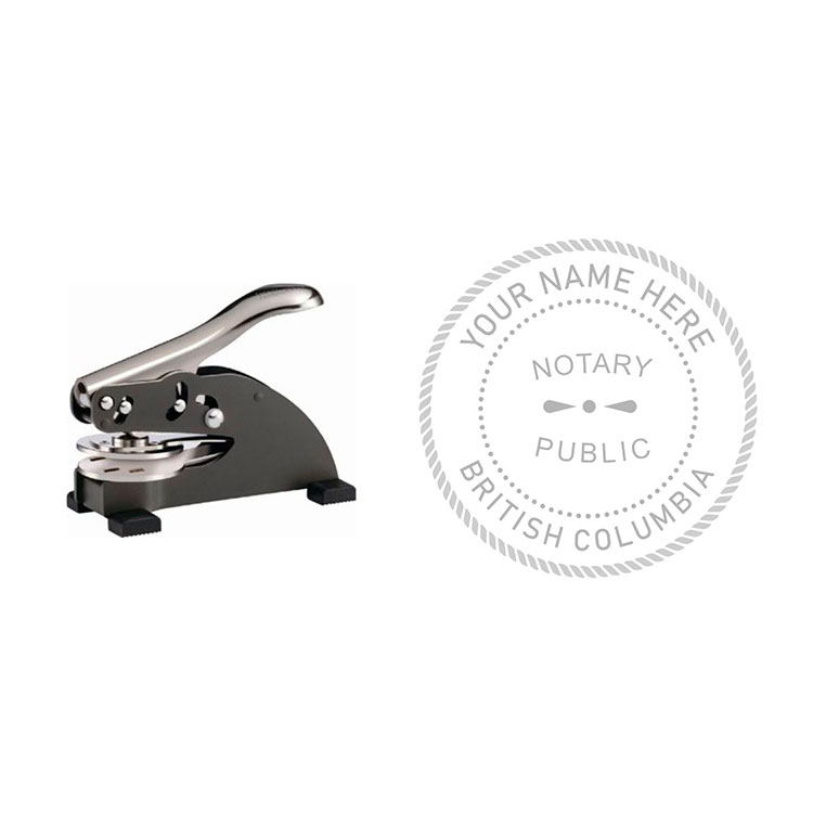 Custom Corporate Notary Seal Embosser