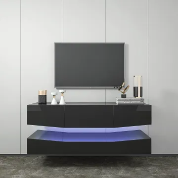 Floating Wall Mounted TV Stand