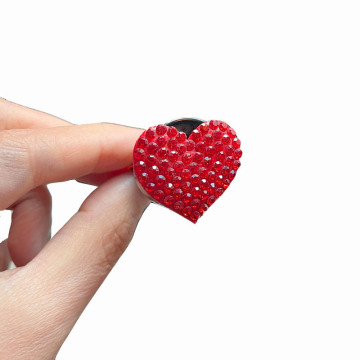 Love Heart Rhinestone Car Air Freshener and Vent Clip Charm: Adding Style and Scent to Your Ride