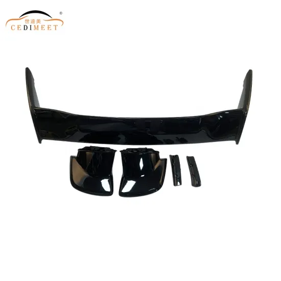 Wholesale Glossy Black ABS Plastic Rear Spoiler for WRX 2015+