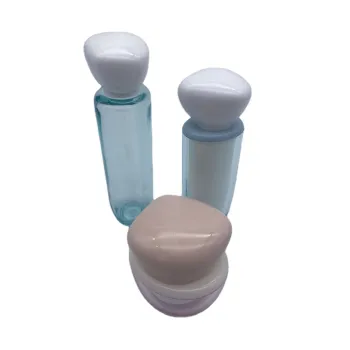 New Shape Hot-Selling Double Wall Cosmetic Lotion Bottles - 50ml Oval Size