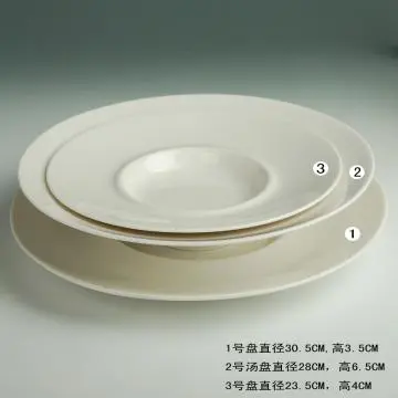 Porcelain Dinnerware Plate