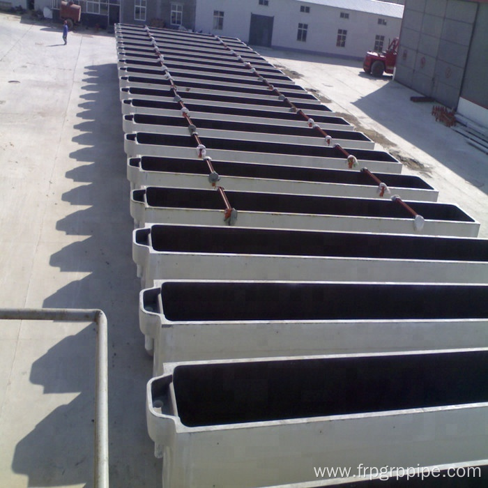 Electrolytic cell nickle refining tanks polymer concrete