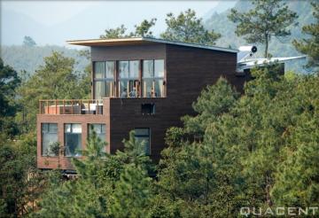 Mountain Resort Building Prefab Wood Villa Hotel