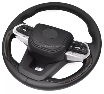 Carbon Fibre Steering Wheel Accessories for Toyota LC200/LC300 2021-2022