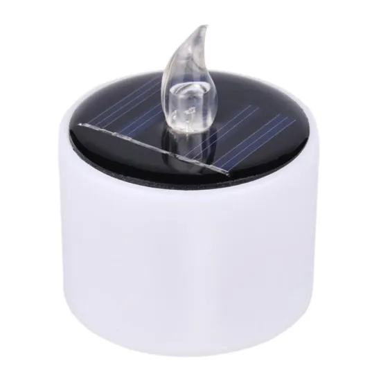 Solar Powered Tea lights Flameless Decorative Candle