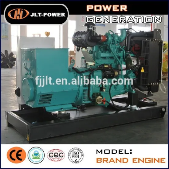 Low price open frame type diesel power generator 125kw