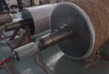 electromagnetic induction heating roller