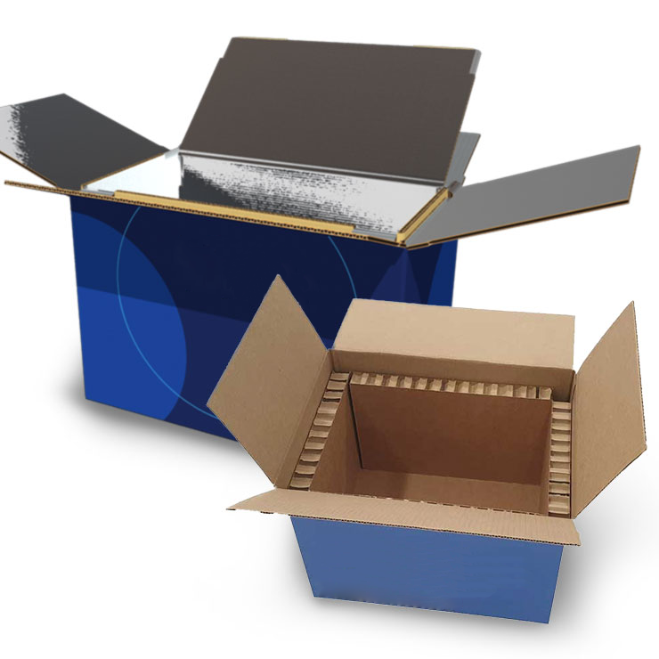 recyclable fiber-based thermal packaging
