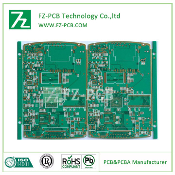 Multilayer 4 Layer Immersion Gold Rigid PCB