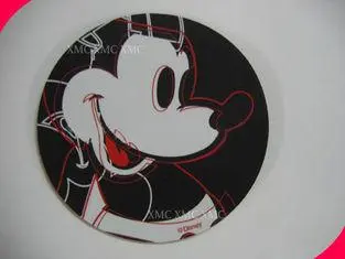 OEM Neoprene Mickey Mouse Round Home Customize Mouse Pads f