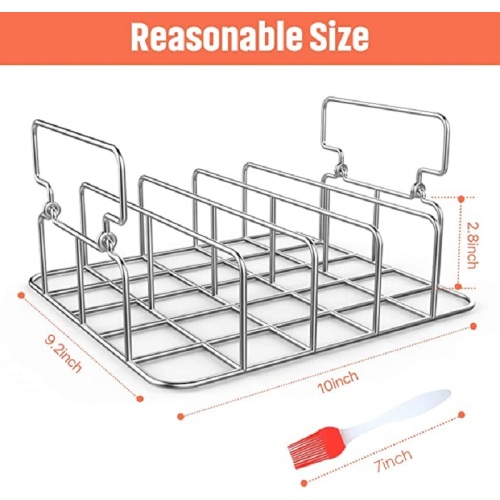 304 Stainless Steel Rib Rack For Grill