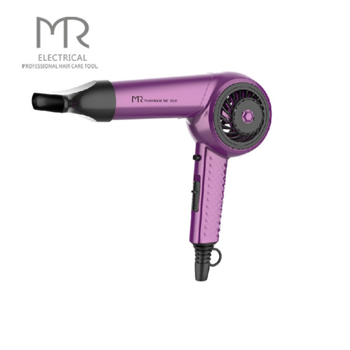 Secador de pelo derecho del salón del secador de pelo del diseño hueco de la nueva tecnología con la función iónica