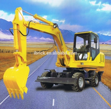 Brick loader for automatic clay brick plant raw material supply