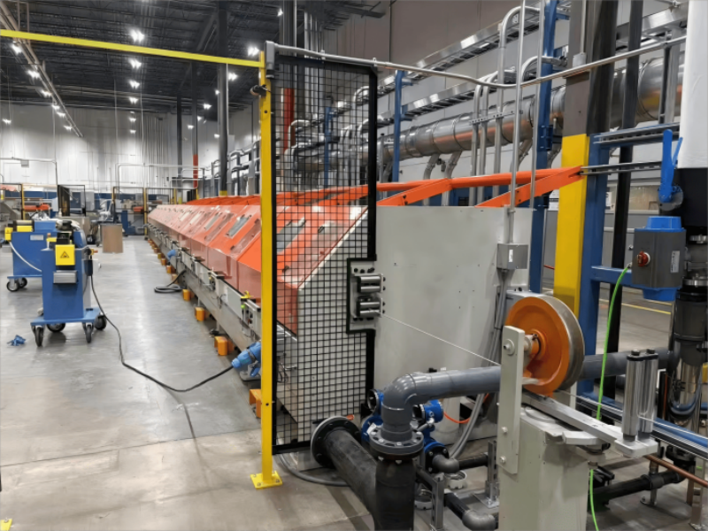 Configuración confiable de fabricación de acero con revestimiento de aluminio