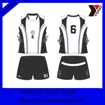 New custom design of men's beach volleyball jersey from china