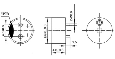 9*4mm buzzer