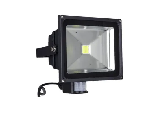 20w Pir Sensor Industrial Led Flood Light Fixtures / Energy Saving Outdoor Led Flood Lights