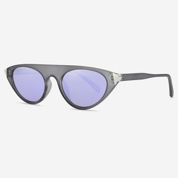 Occhiali da sole Cat Eye da donna con metallo