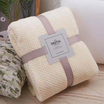 Günstige weiche Polyester Koralle Winter -Samt -Wurfdecke in verschiedenen Größen