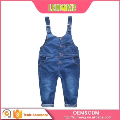 Children cowboy suspenders 2-8Y boy cotton fashion design baby rompers bib pants