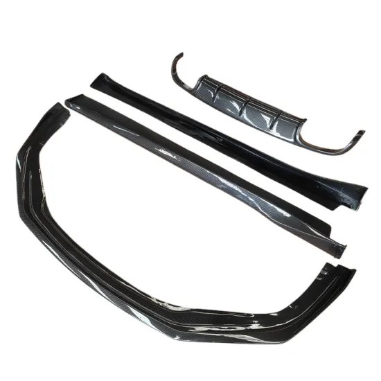 A-Style Carbon Fiber Front Lip, Side Skirt, and Rear Diffuser Kit for 2016-2018 Porsche 911 Carrera 991.2