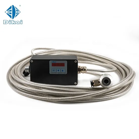 High Speed Industrial Fiber Optic Infrared Pyrometer with Air Purge and LED Display