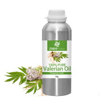 La fábrica proporciona el mejor aceite esencial de valeriano para el precio de la masa de la aromaterapia.