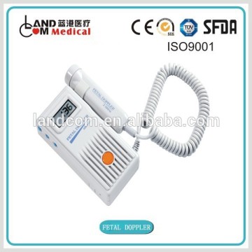 portable waterproof rechargeable fetal doppler with CE