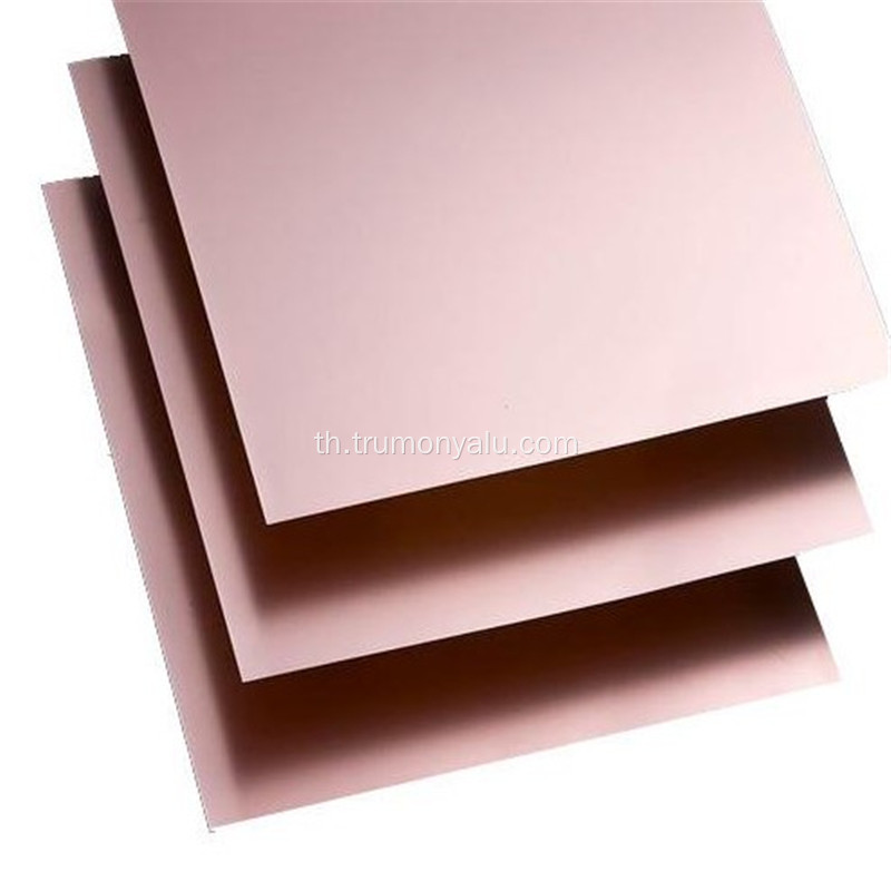 แผ่นลามิเนต CCL Aluminium Base Copper Cladding