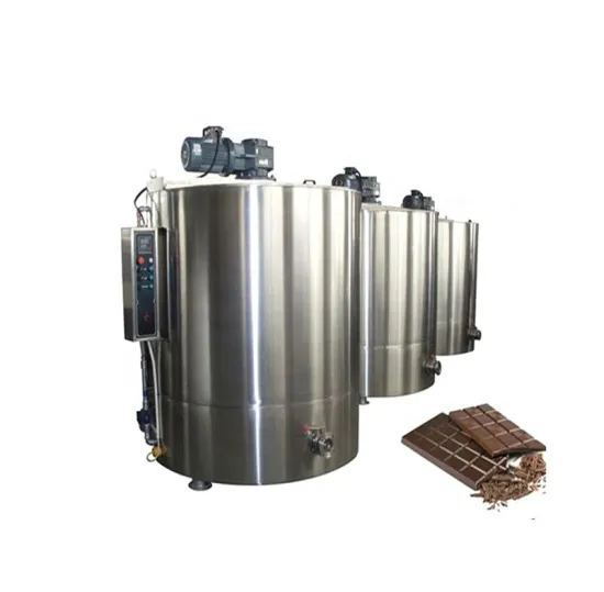 Electric Heating Chocolate Melting and Warming Machinery: Mixing Storage Tank with Heating