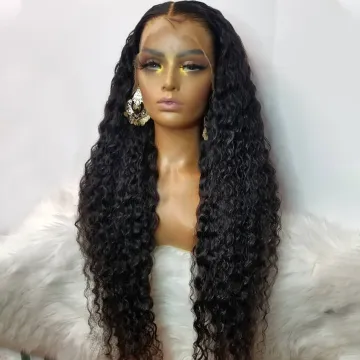 Cheap Wholesale Afro Curly Raw Brazilian Virgin Human Hair Hd Full Lace Frontal Wig Wholesale Lace Front Wig Human Hair Vendor