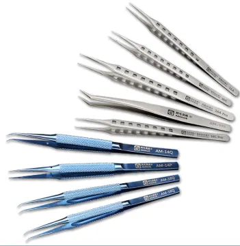 Titanium Alloy/Stainless Steel Jump Wire Tweezers for BGA Soldering Repair Tools