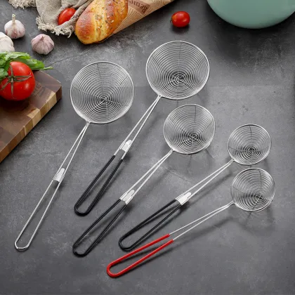 Stainless Steel Kitchen Skimmer Filter Spoon