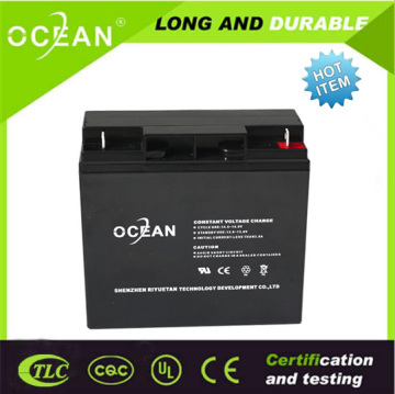 Black color uninterruptible power supply 6v 10ah 20hr battery