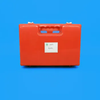 China professional factory medical equipment emergency care plastic first aid kits box