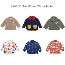 Kids Jacket 2020 TAO New Winter Boys Girls Fashion Print Thick Warm Coat Baby Child Cotton Outwear Clothes